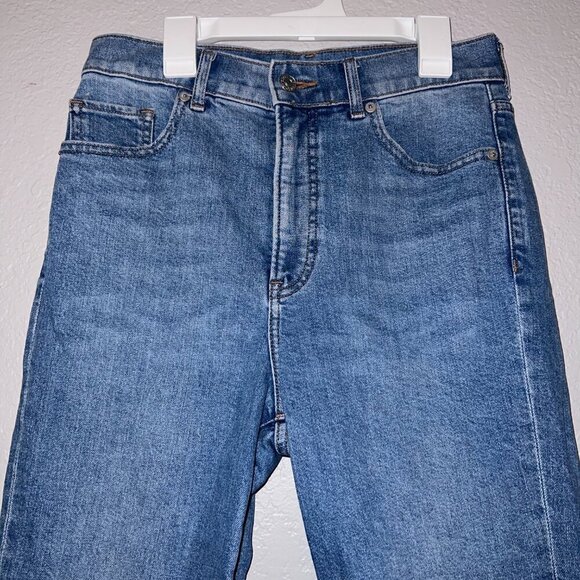 Express Women Mom Jeans Super High Rise - Picture 2 of 7